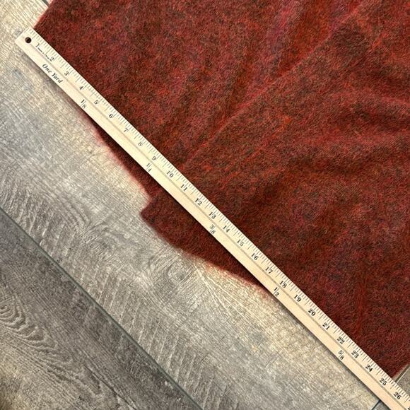 ELLERY Women's Wool Mohair Blend Open Back Sweater Red Brown Size M - Picture 4 of 9